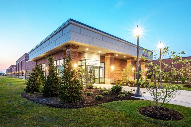 exterior of building